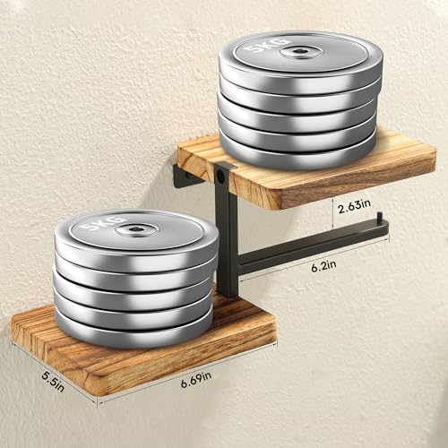 Aidili TP006 Toilet Paper Holder With Shelf Wall Mounted - Bathroom Tissue Holder&Farmhouse Toilet Roll Holder thumb #6