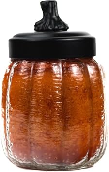 A Cheerful Giver Autumn Orchards Pumpkin Jar Candle, 15-Ounce