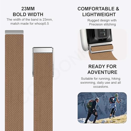 Image of Sport Breathable, Durable Strap Compatible with Whooop 5.0 One & Peak