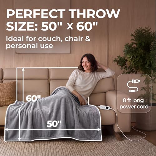 Portable Heated Blanket Rechargeable