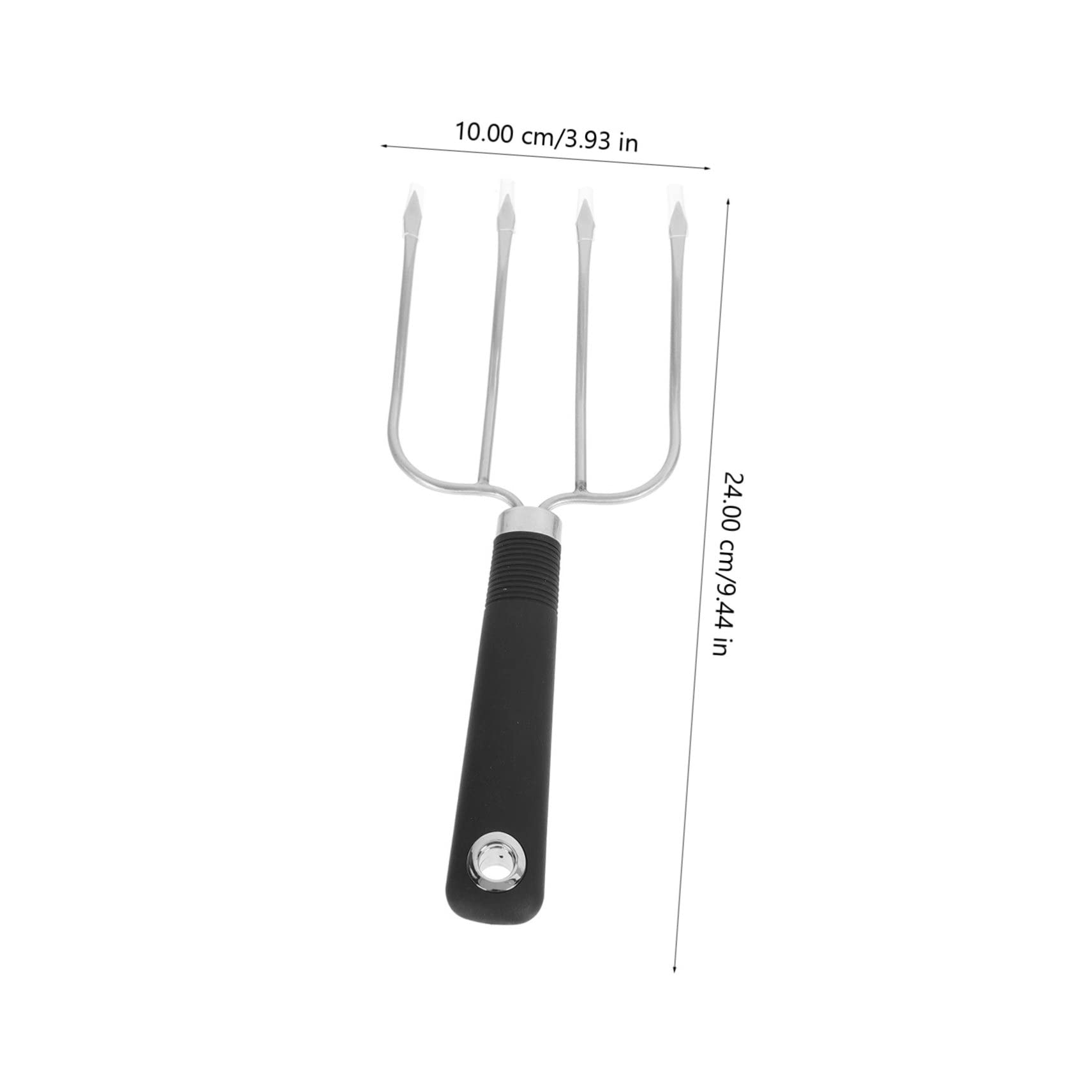 Toyvian 3 Pezzi Barbecue Inossidabile con Strumento per Grigliate Utensile per Arrosti Carne e Pollame per Picnic