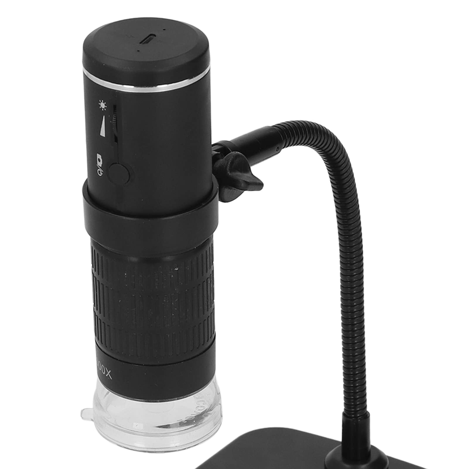 Microscopio Digitale, Microscopio Portatile con Supporto Flessibile Microscopio Digitale Wireless 50 a 1000X Portatile 2MP per Telefono PC