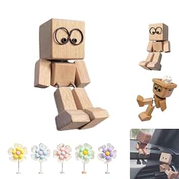 Car Dashboard Spring Cute Shaking Doll Figurine Shaking Spring Toys Car Dashboard Decoration Toy