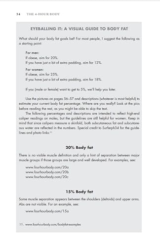 The 4-Hour Body: An Uncommon Guide to Rapid Fat-loss, Incredible Sex and Becoming Superhuman