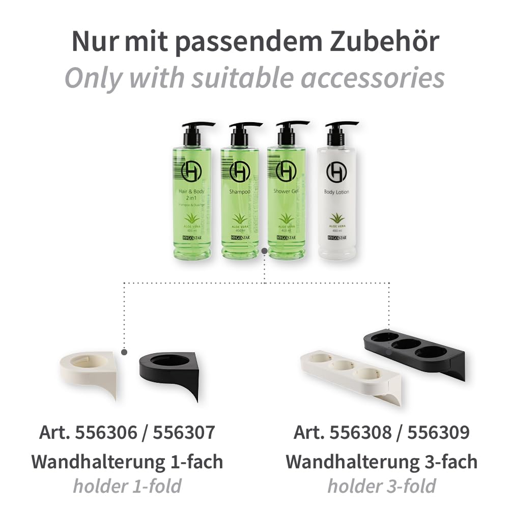 15 Stück Franz Mensch Hair & Body 2in1 Hotel Shampoo Duschgel | Hygostar, Pumpspender, grün, L: 6 cm, B: 6 cm, H: 21 cm, Hotelkosmetik, Einmalkosmetik, Einwegkosmetik, Packung