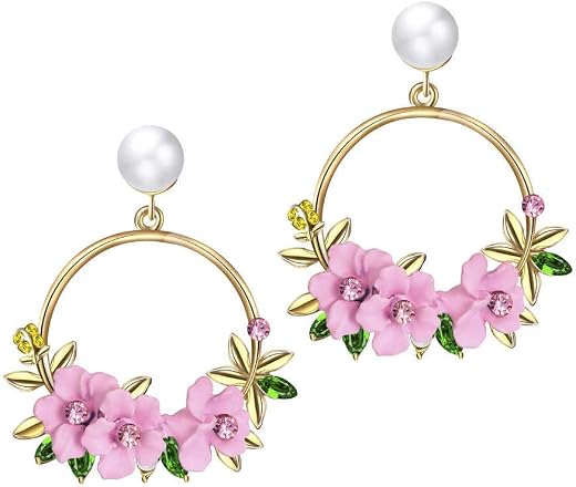 YouBella Jewellery for women Gold Plated Floral Earings Earrings for Girls and Women