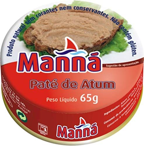 Manna - Paté de Atún Picante 65gr Pack 12 ud