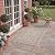 SAFAVIEH Courtyard Collection 2' x 3'7" Beige/Brown CY8477 Indoor/ Outdoor Waterproof Easy Cleaning Patio Backyard Mudroom Accent Rug