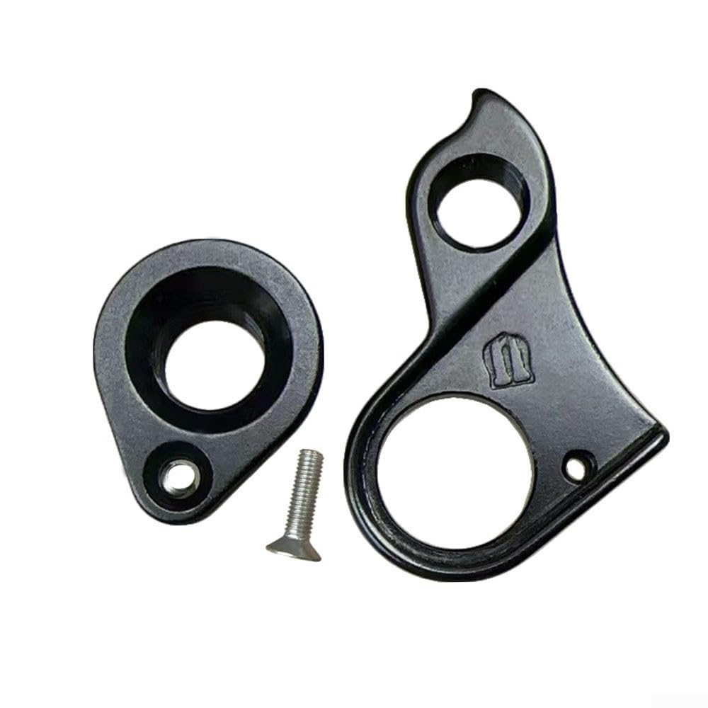 HpLive Bicycle Rear Derailleur Hanger for Cube Stereo/Hybrid 120/140/160 Models, CNC Aluminum Alloy Thru Axle Compatible, Black