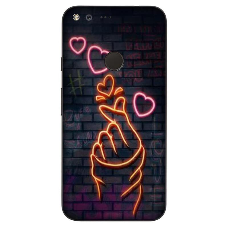 TOPPINGS Printed Matte Finish Vinyl Mobile Back Skin (This is Not Back CASE/Cover) for Google Pixel Design E04 -MT