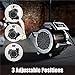 Vacmaster AM201R 3 Speed Floor Fan, 156W 550 CFM Air Mover, Utility Blower Fan, Carpet Dryer for Drying, Cooling & Circulation