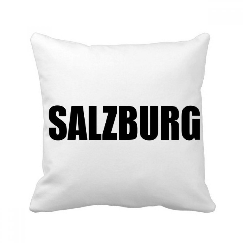 Coussin Salzbourg 40x40 cm housse multicolore carrée pour décoration de canapé
