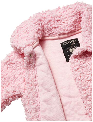 Casaco infantil de pêlos, Quimby, Meninas, Rosa, 8