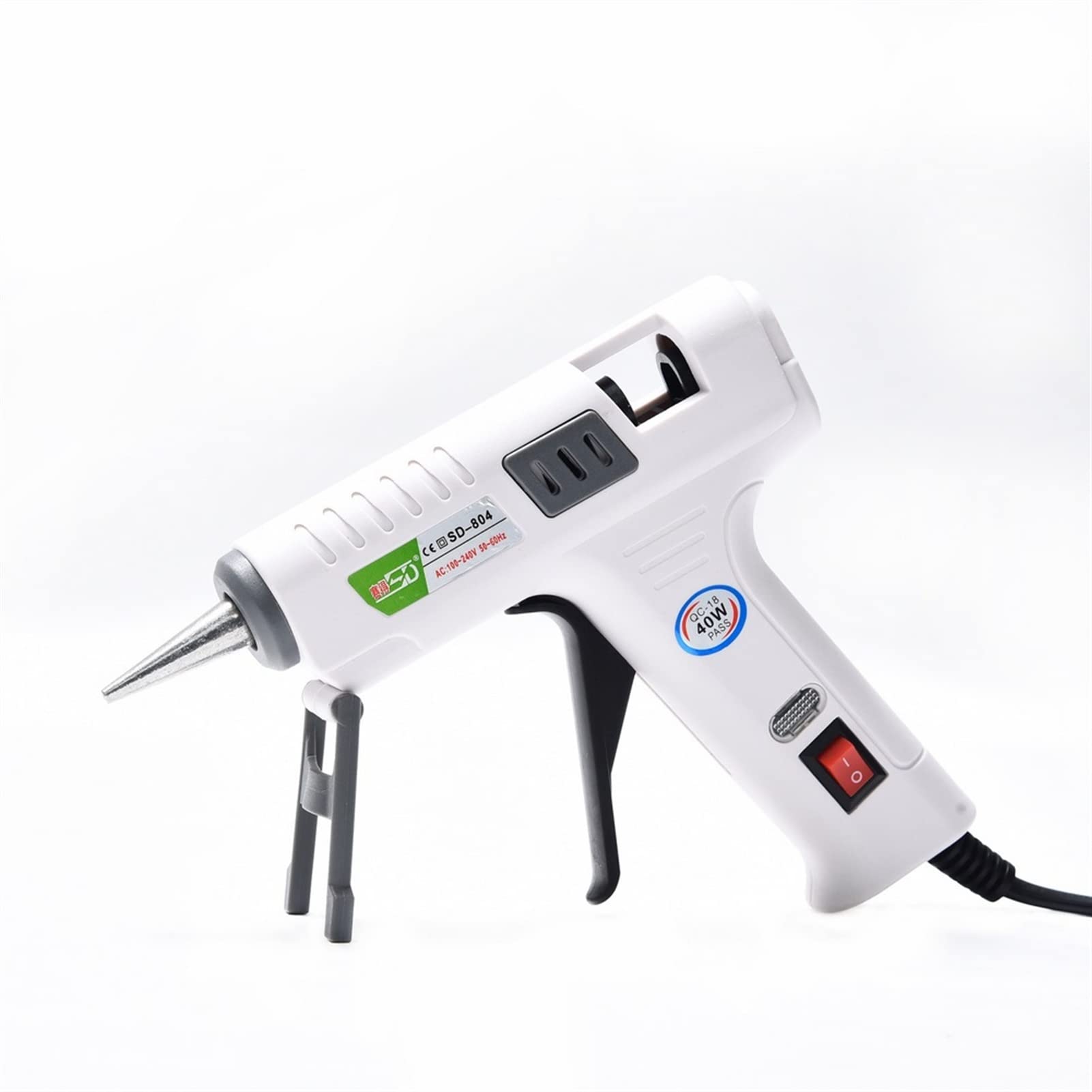 Pistola de Pegamento de fusión Caliente 40W Bricolaje Mini Adhesivo Stick Silicone Guns Industrial Electric Heat Temperatura Herramienta de reparación Herramientas eléctricas