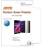 JOTO - ASUS MeMO Pad 8 (ME181C) Tablet Screen Protector Film Guard Ultra HD Crystal Clear (Invisible), exclusive for ASUS ME181C 2014 released, with Lifetime Replacement Warranty (3 Pack)