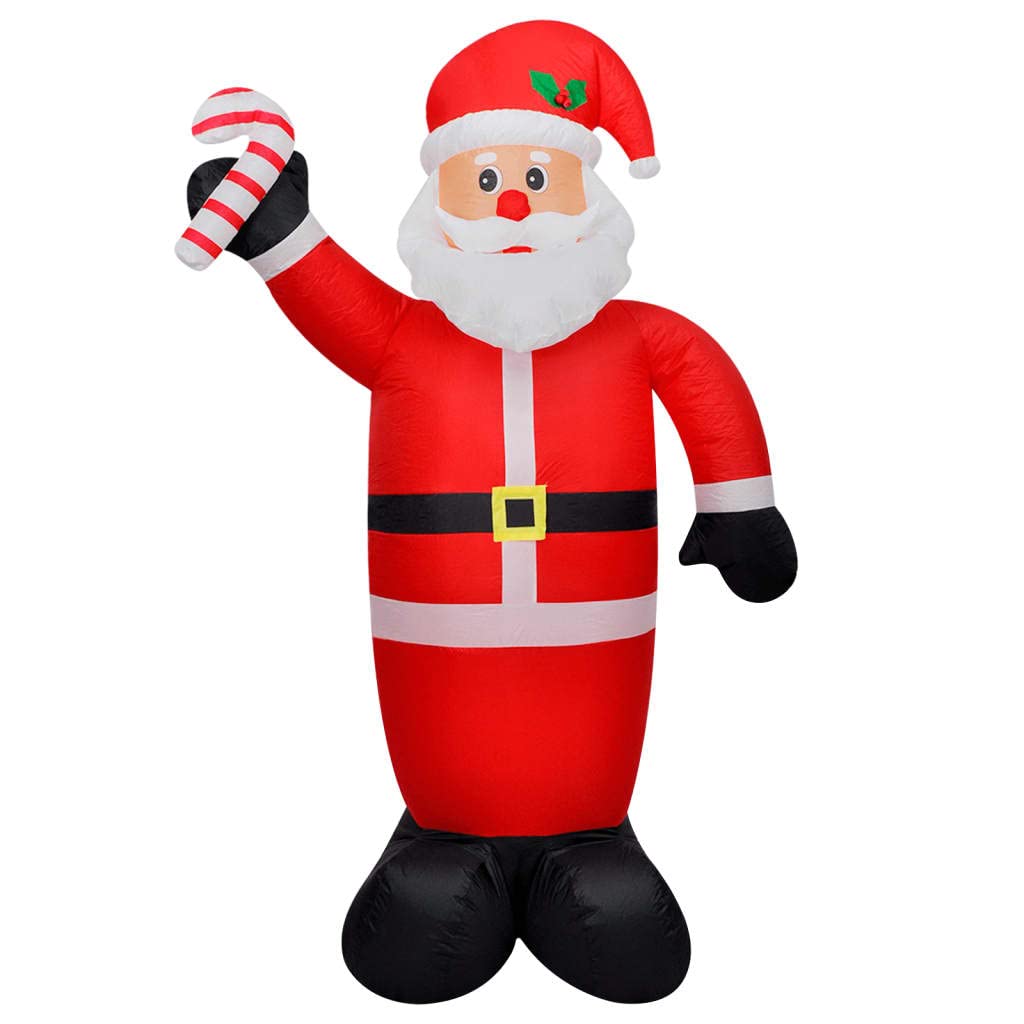 vidaXL Papa Noel Inflable, 120 cm