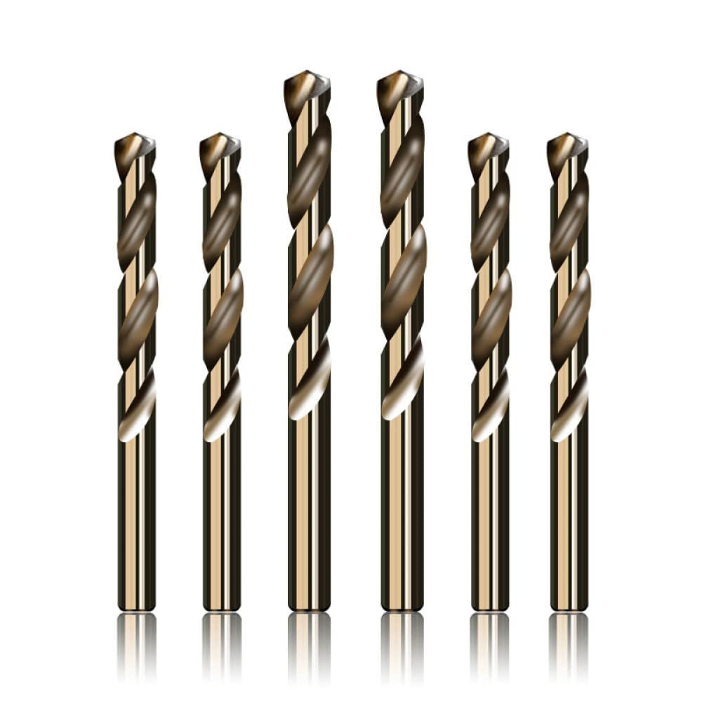 1.0-13mm powlekany kobaltem zestaw wierteł krętych rdzeń wiertła do drewna wycinak do otworów ze stali nierdzewnej wiercenie w drewnie w drewnie, 13mm, 10 sztuk