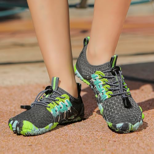 Image of Kids Water Shoes Boys Girls Quick Dry Aqua Socks Barefoot Beach Pool Swim Hiking Lightweight Non-Slip Outdoor