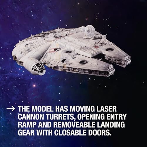MPC Star Wars: A New Hope Millennium Falcon 1:72 Scale Model Kit - Image 3