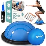 Lifepro Half Balance Ball Trainer - Stability Ball for Exercise, Full-Body Workouts, Home Gym, and Physical Therapy - Non-Slip Equipment for Balance Training