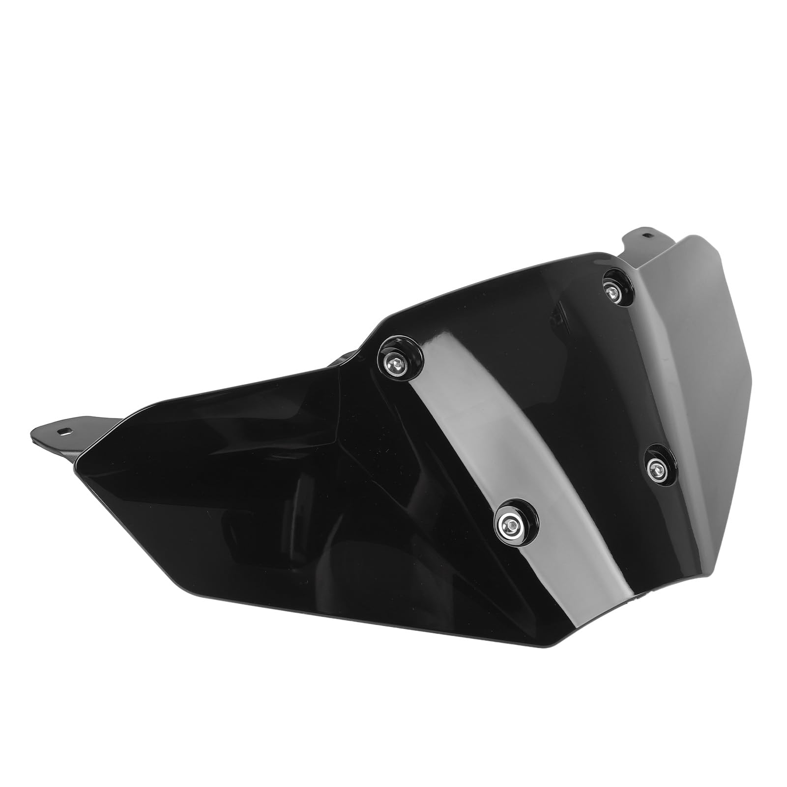 Ochrona Wiatru przednią szybą wiatrową, Odporna na Weather Motocyklową szybę Aerodynamics Poprawiła stabilność Stabilności MT-09 2024, a Później Zmniejszona (BLACK)
