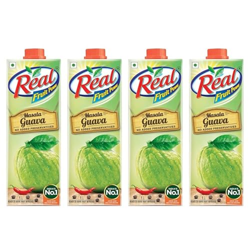 See full amazon price history chart for Real Masala Guava Fruit Juice-1L (Pack of 4) | No Added Preservatives, No Artificial Colours & Flavours | Goodness of Best Guavas with Chatpata Masala | Daily Dose of Fruit Nutrition | Tasty, Refreshing & Energizing Fruit Drink Real Masala Guava Fruit Juice-1L (Pack of 4) | No Added Preservatives, No Artificial Colours & Flavours | Goodness of Best Guavas with Chatpata Masala | Daily Dose of Fruit Nutrition | Tasty, Refreshing & Energizing Fruit Drink (B0D7VYP7CG) Amazon Price History, Amazon Price Tracker