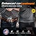 Ruger LCP 380 Holster IWB Kydex Holster Fit: Ruger LCP 380 Auto Pistol – Inside Waistband Concealed Carry – Adjustable Cant & 'Posi-Click' Retention – No Wear - No Jitter - USA Made by Amberide