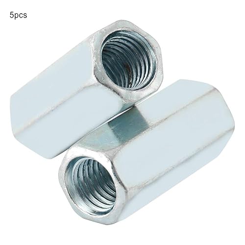 Miniatura 3 de Hilitand Tuerca de varilla larga, tuercas de acoplamiento hexagonal, tuerca hexagonal, enfrentamiento de tuerca M12x40 (0.591 in)