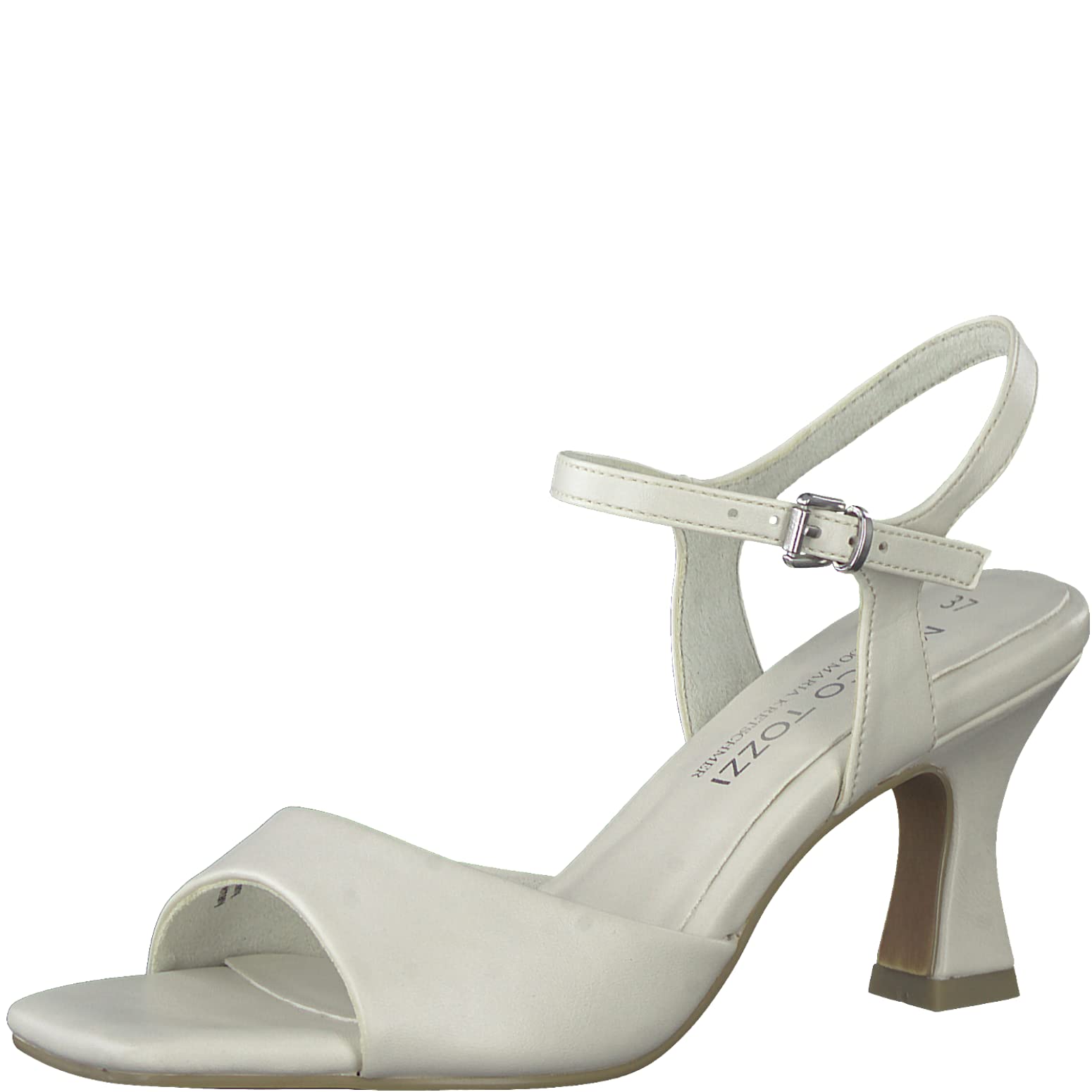 MARCO TOZZI Women's 2-2-88300-20 Heeled Sandals, cream, 8 UK