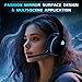 Gtheos 2.4GHz Wireless Gaming Headset for PC, PS4, PS5, Mac, Nintendo Switch, Bluetooth 5.2 Gaming Headphones with Noise Canceling Microphone, Stereo Sound, ONLY 3.5mm Wired Mode for Xbox Series-Black