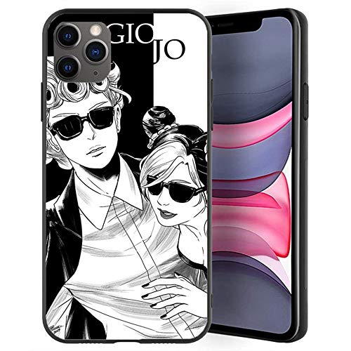 Jojo's Bizarre Adventure Case For Iphone, Jolyne  Kujo Giorno Giovanna Tempered Glass Phone Case Anime Fans Gift A Iphone Se2