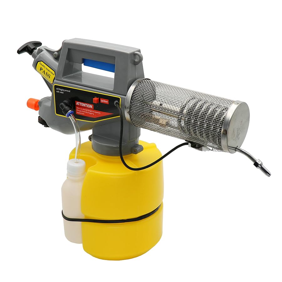 2L Handheld Professional Fog Machine Thermal Hot Dry Fogger Fumigation Sprayer...