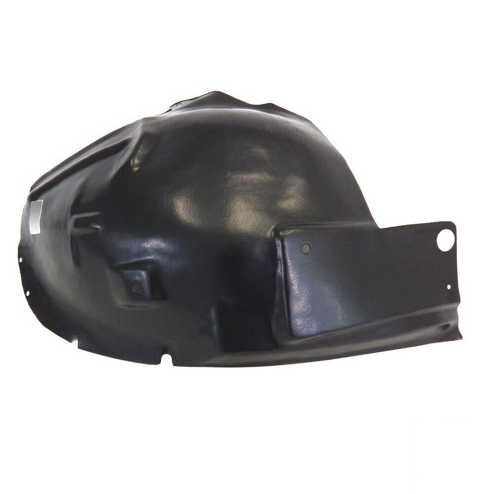 Wheel Liner Left Driver Front Side Plastic Splash Shield for Ford for Mustang Base 05-09 & Shelby GT 07-08 & Shelby GT500 07-09 & Bullitt/Shelby GT500KR 08-09 Unfinished MM1090