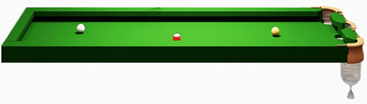 Pool Table Billiard Green Folding Tripod Portable Skill Improve 150/180x60x78cm Small Footprint Billiard Table Small Billiard Pocket Living Room Game Room Party Family 150x60x78cm,Table