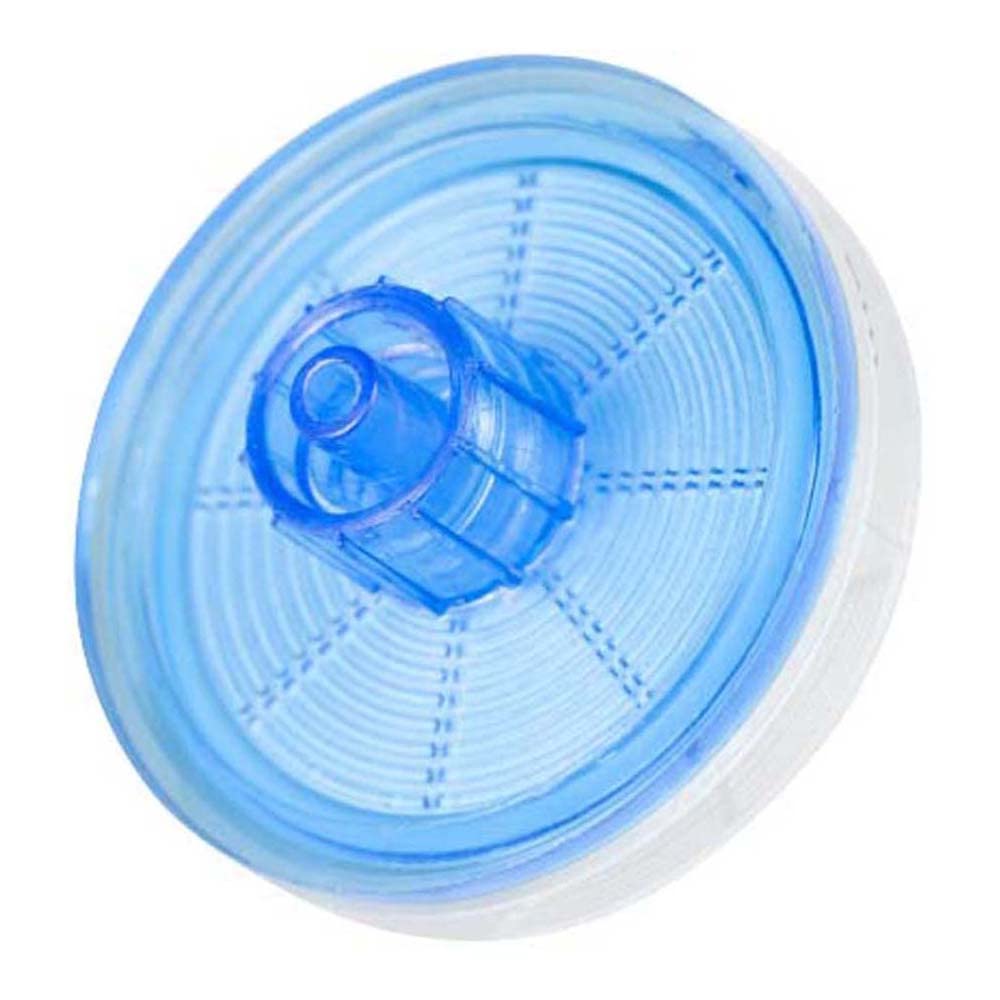 Polypropylen Spritzenvorsatzfilter mit Glasfaser Membran, Unsteril, 1µm Porengröße, 30mm Durchmesser, 100 Stück