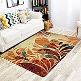 Magstonee Boho Retro Style Living Room Carpets, Indoor Large Area Rugs (39"x59"Melody)