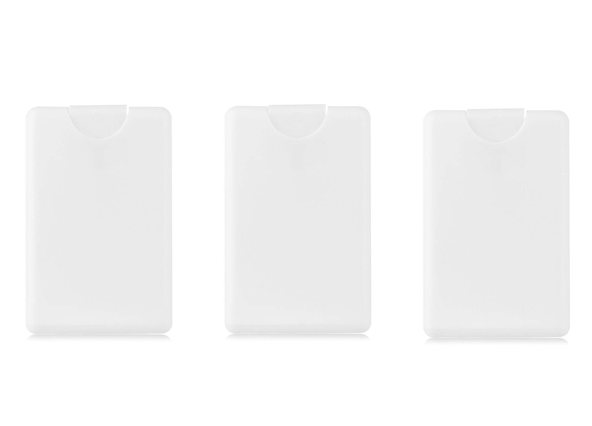Hunky Dory 20ml Pocket Spray Bottle Refillable Bottle Sanitizer, Perfume, Attar, Lotion, Moisture, Travel Use (Pack of 3) (White)-image-13