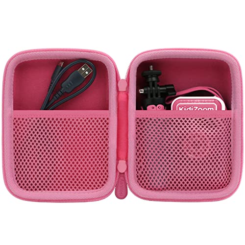 Maleta rígida para cámara compatible VTech KidiZoom Pink