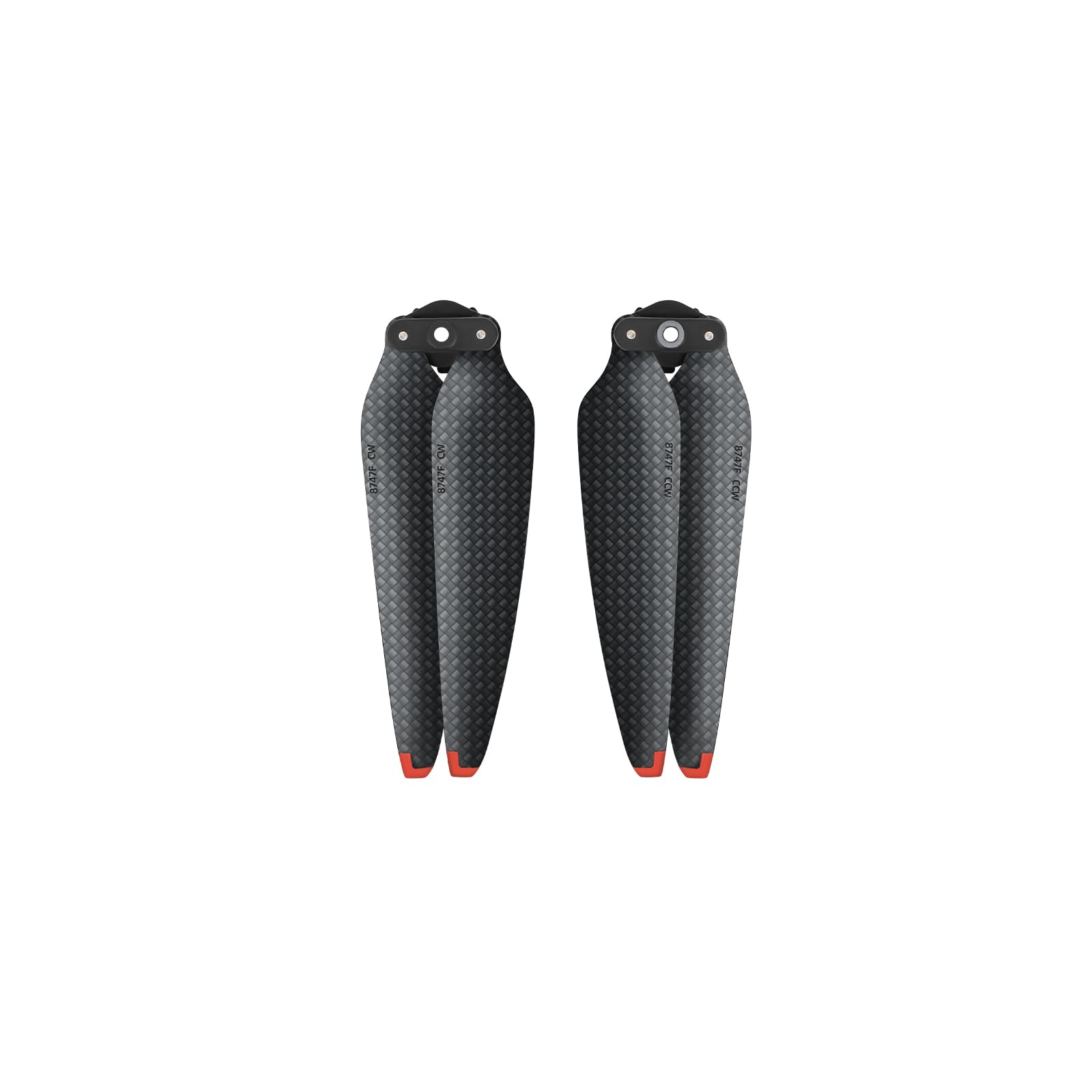 Hélices En Fibre De Carbone Pour DJI Mavic Air - 2 Paires (4 Hélices) - Faible Bruit, Dégagement Rapide - Améliore Stabilité Et Autonomie - 5