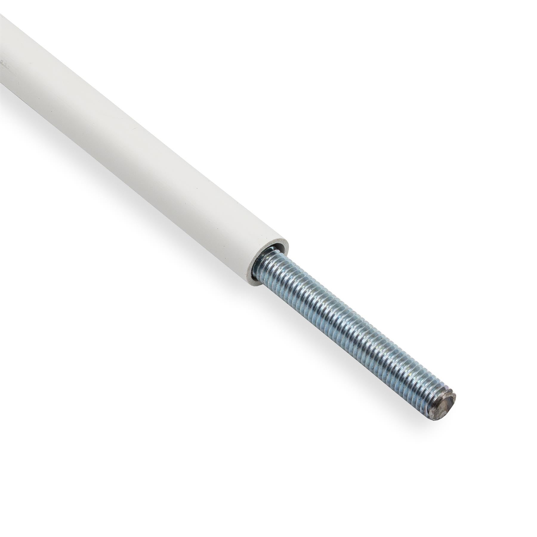 Trumax White Conservatory Tie Bar Threaded Rod & Cover (1M)
