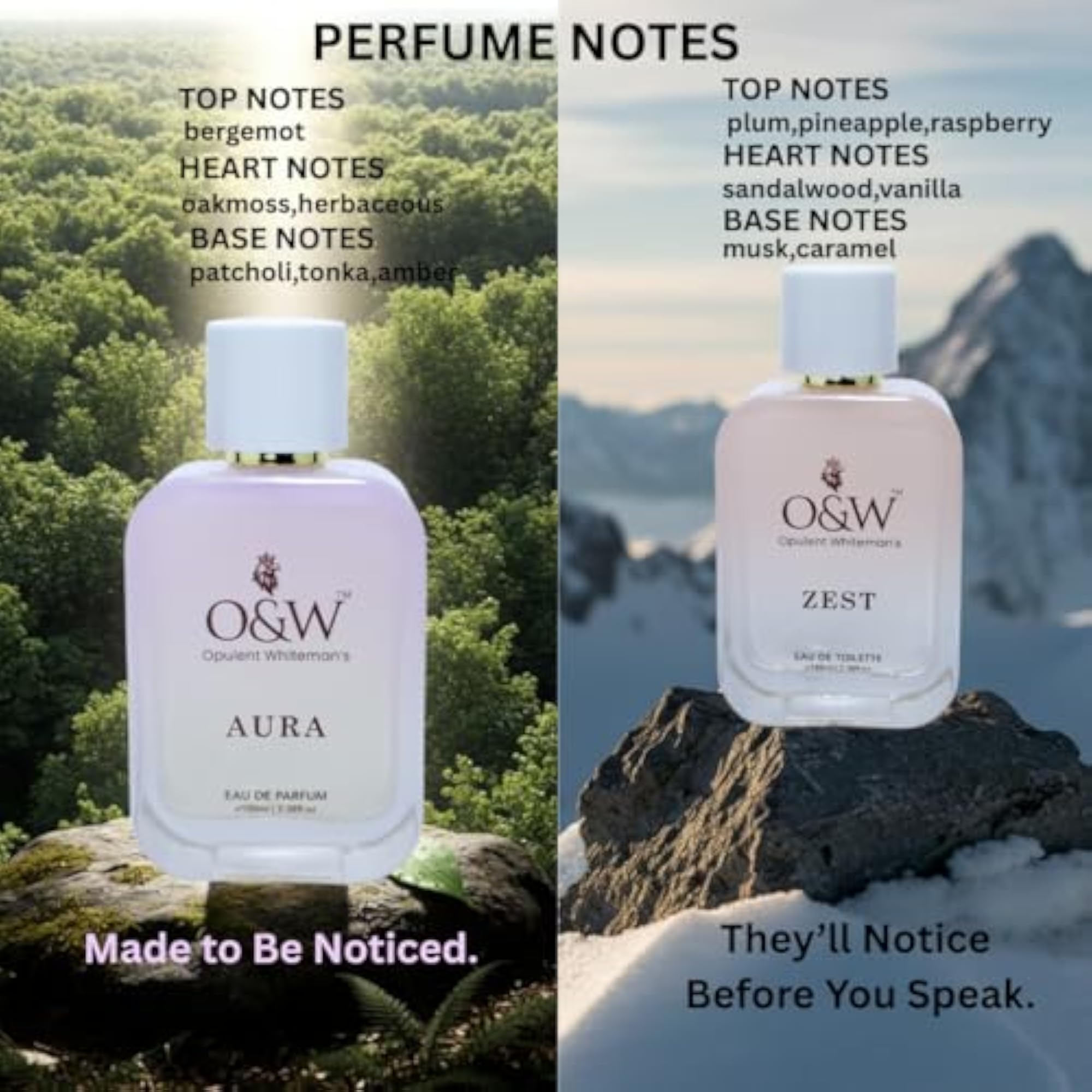 Unisex Whiteman's AURA & ZEST Combo, 200ml
