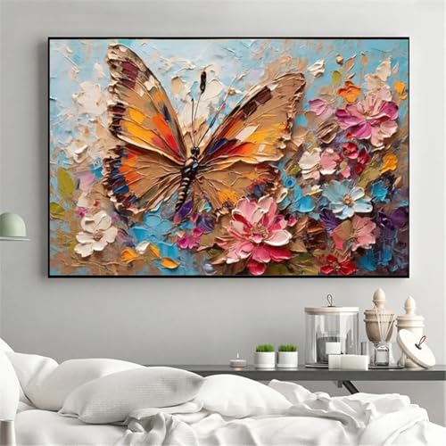 Décoration murale maison peintures sur toile abstraites 80x120 - 5