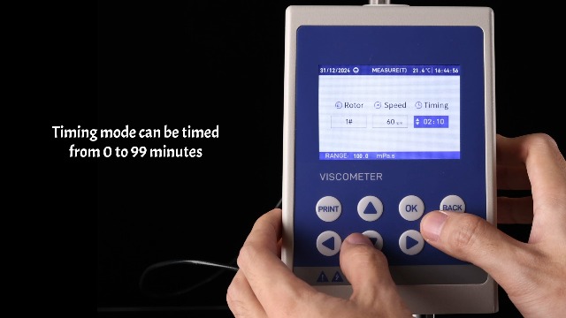 Image of CGOLDENWALL Viscometer Digital Rotational Viscosity Meter Lab Viscometers 10-2,000,000mPa.s Accuracy:±2.0% 100-240V (NDJ-8ST)