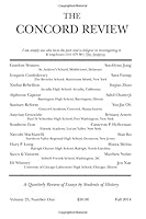 The Concord Review: V25, No. 1, Fall 1502472902 Book Cover