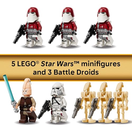 Image of LEGO Star Wars: The Clone Wars Republic Juggernaut Building Toy for Kids - Pretend Play Set W 8 / Toy Figures - Collectible Model Kit for Boys & Girls, Ages 9+ - Gift Idea for Birthdays - 75413