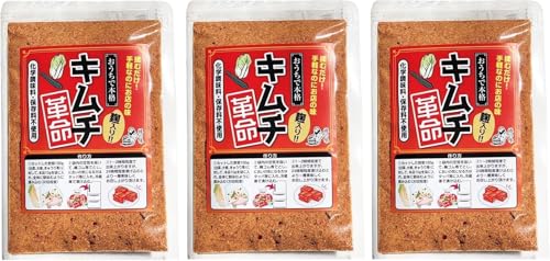 【3個セット】樽の味 キムチ革命 無添加キムチの素 60g 簡単お手軽！野菜を袋にいれて揉み込むだけ♪