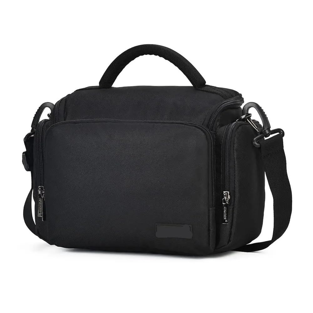 Borse for fotocamera DSLR a tracolla a for professionale adatte for Nikon for Canon for borse for obiettivi Sony for viaggi fotografici all'aperto(D11 Large Black)