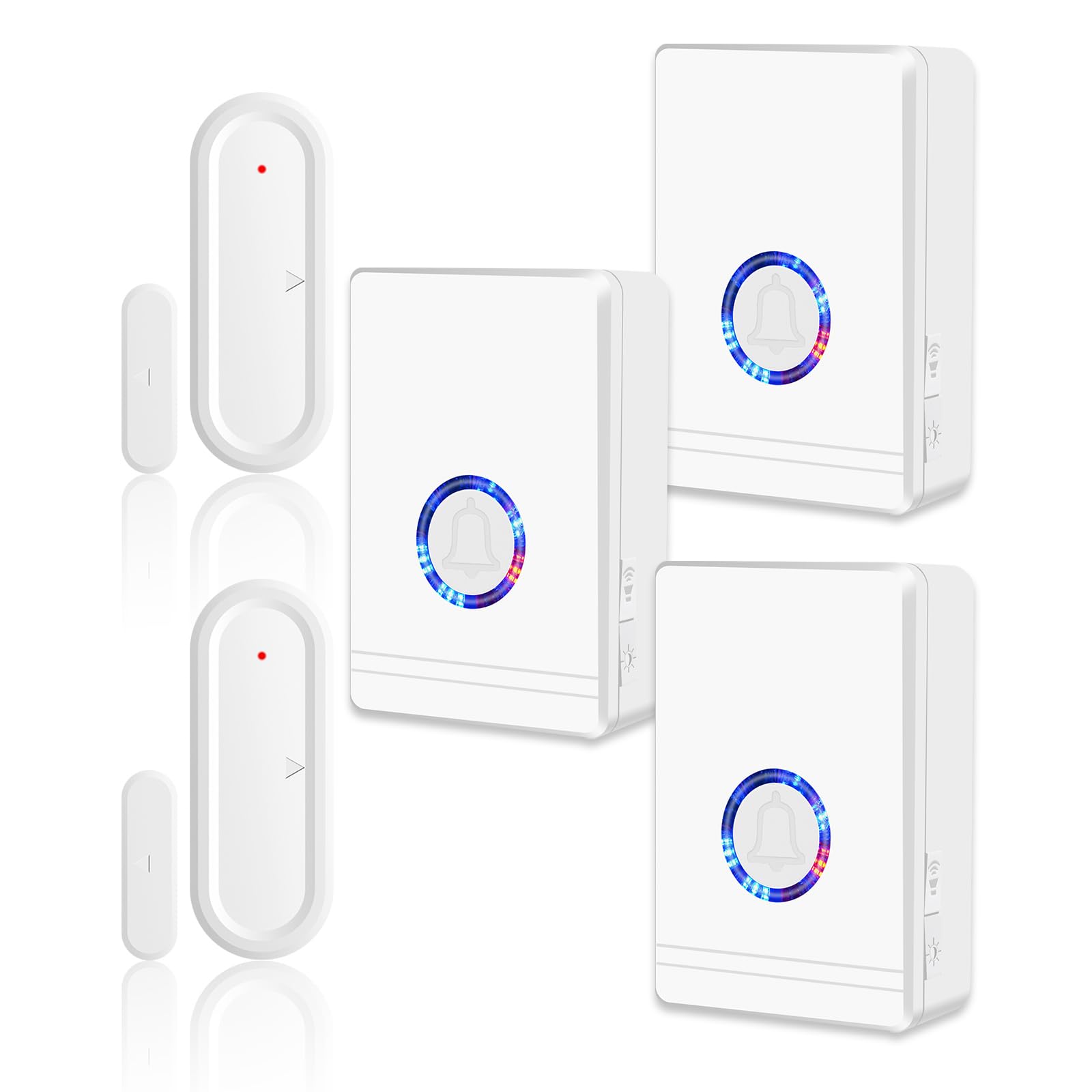 GreenCycle Door Sensor,Door Chime for Business/Home/Office/Store/Restaurant