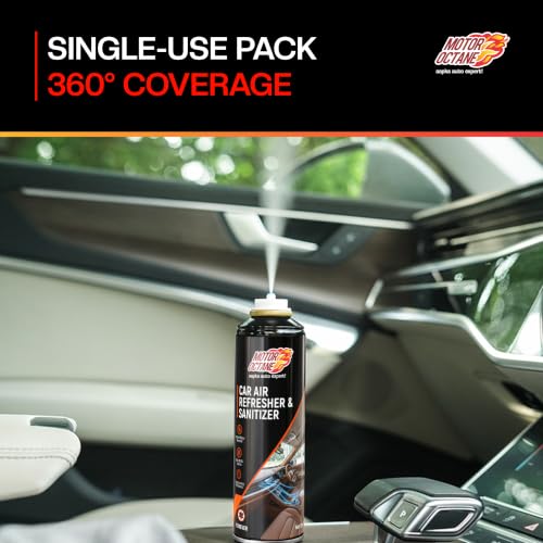 Image of Car Air Refresher & Sanitizer Spray | 100ml | AC Disinfectant & Cabin Sanitizer | Eliminates Odours | Forever Fragrance | Fresh, Long-Lasting Car Freshness