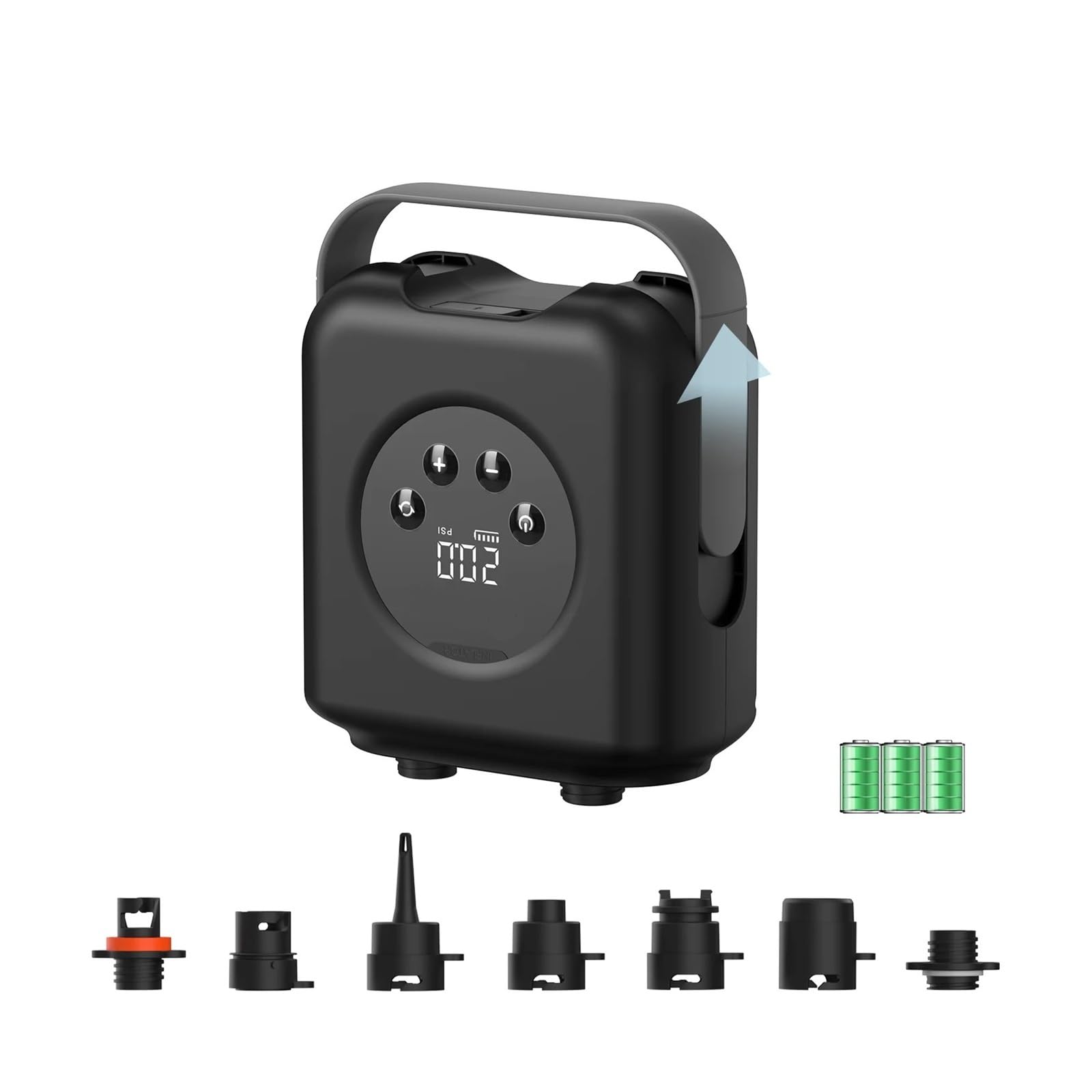 Bomba de Aire de Alta presión de 20 PSI, eléctrica, portátil y Recargable.